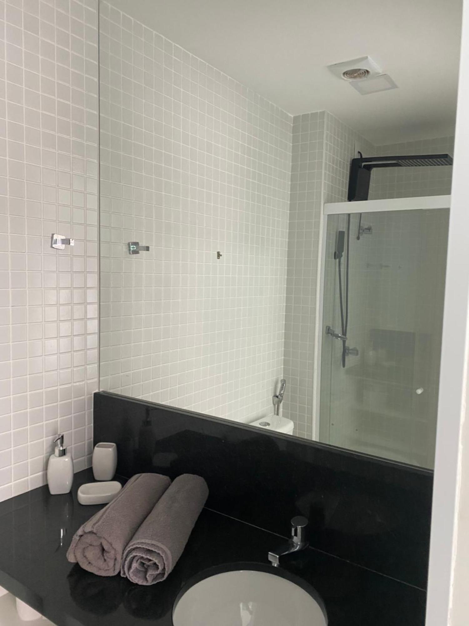 Apartament Refugio A Beira-Mar, Ap Acolhedor E Jacuzzi Comunal Salwador Zewnętrze zdjęcie